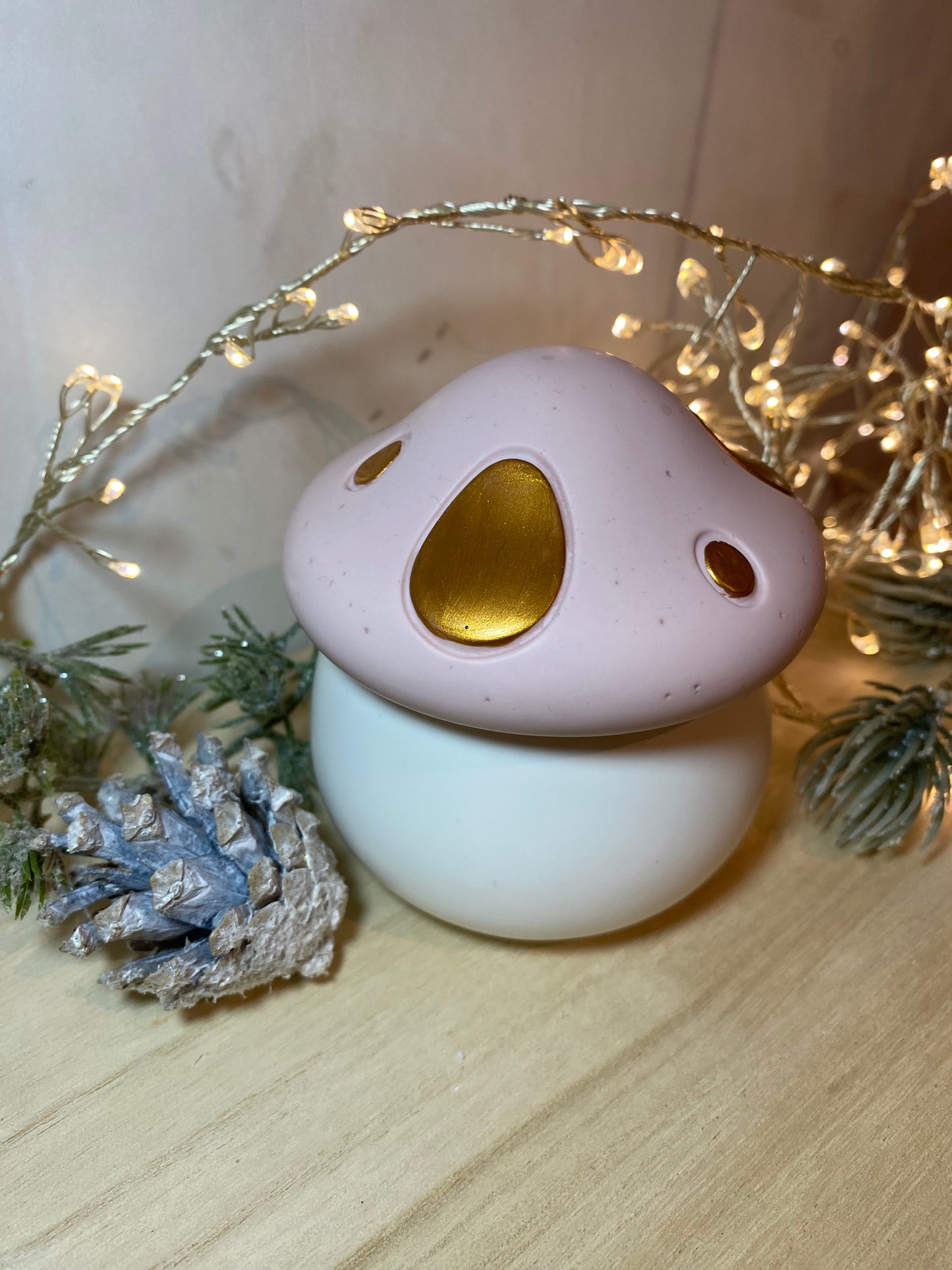 Sopplys- advent -rosa og gull