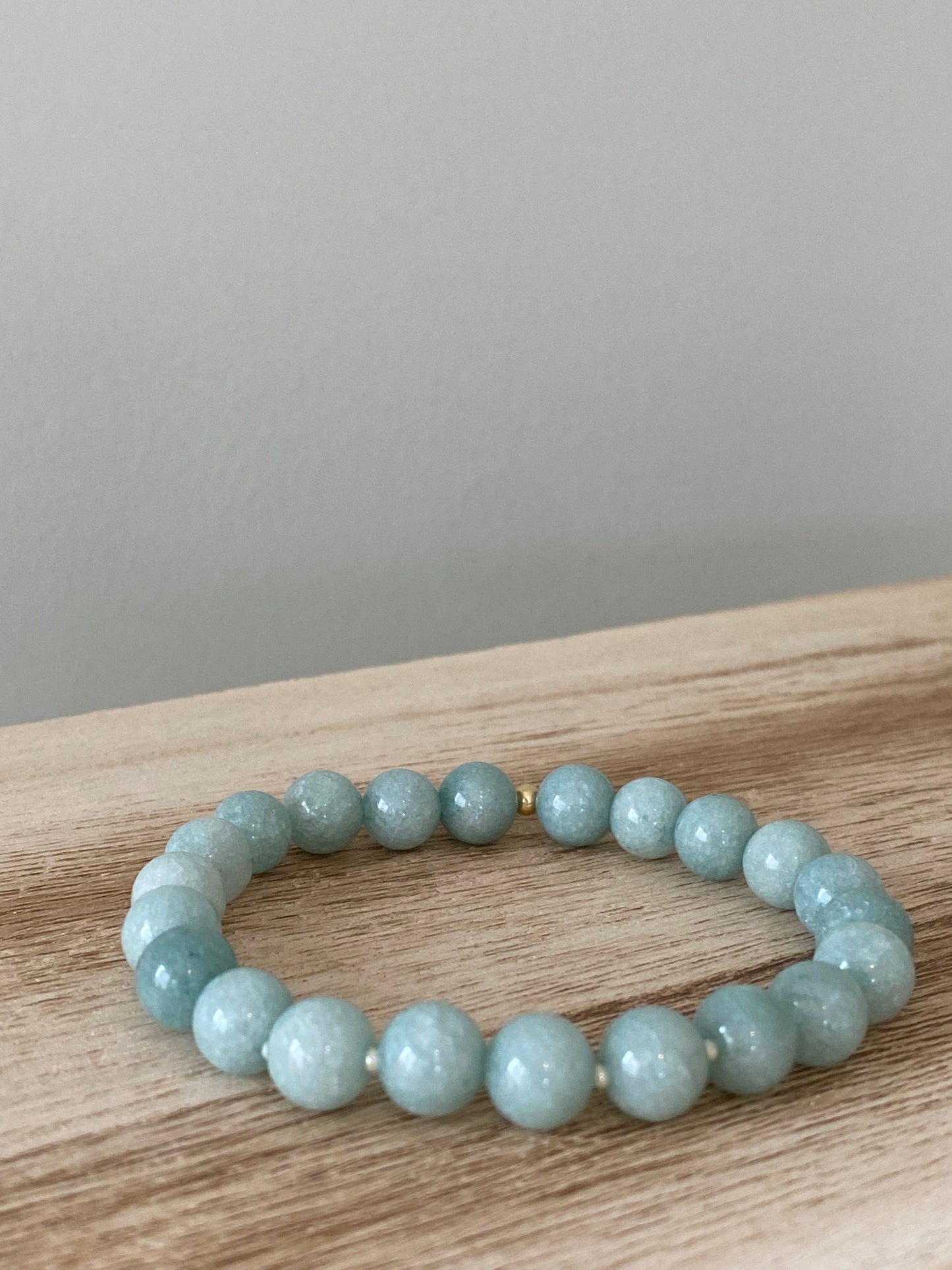Aquamarine armbånd