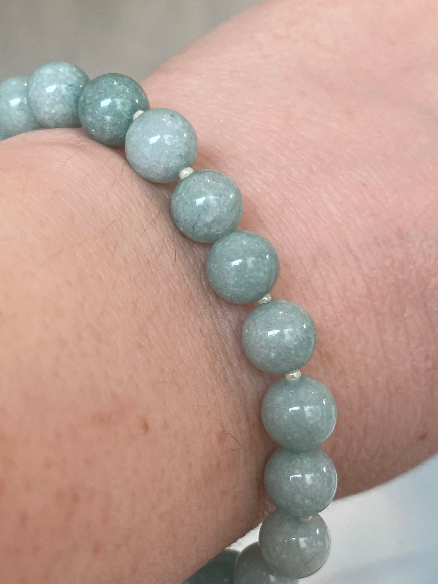 Aquamarine armbånd
