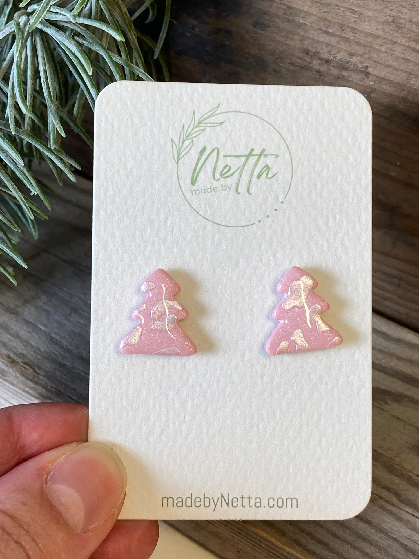 Rosa juletrestuds