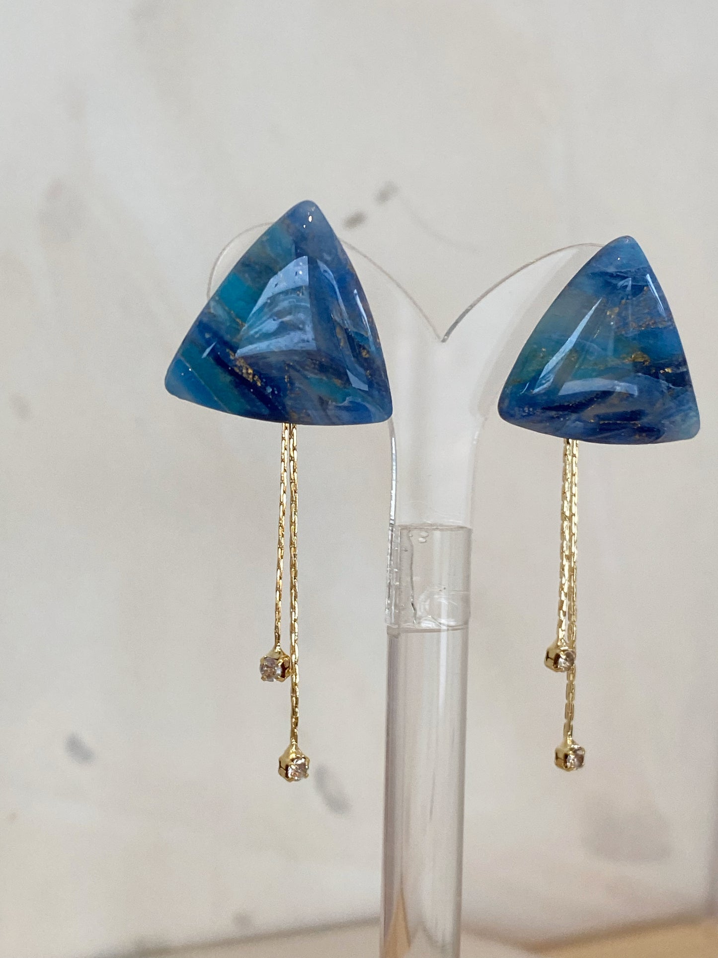 Vinterhav studs trekantede med glambakdeler