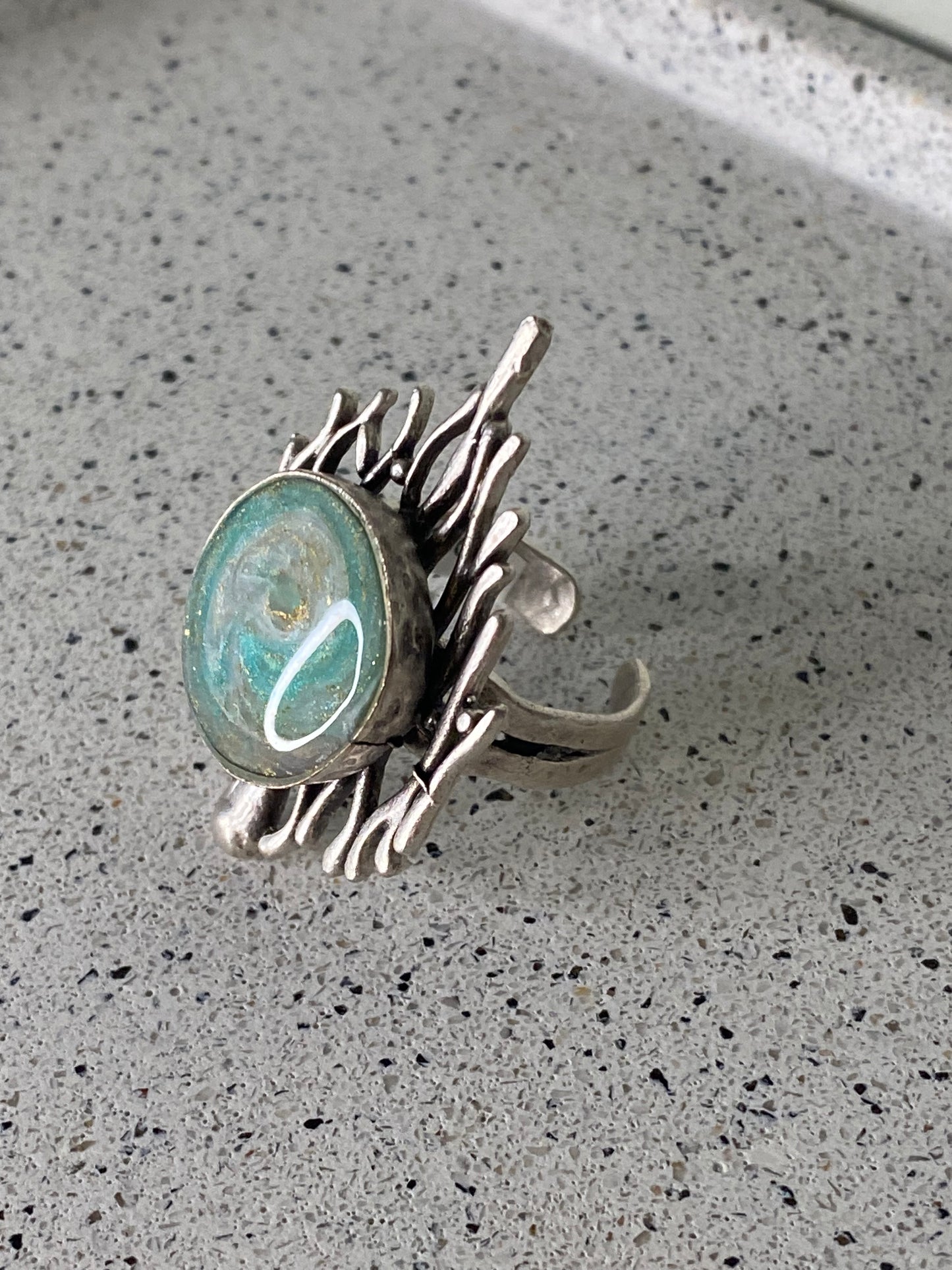 Pastellfarget ring