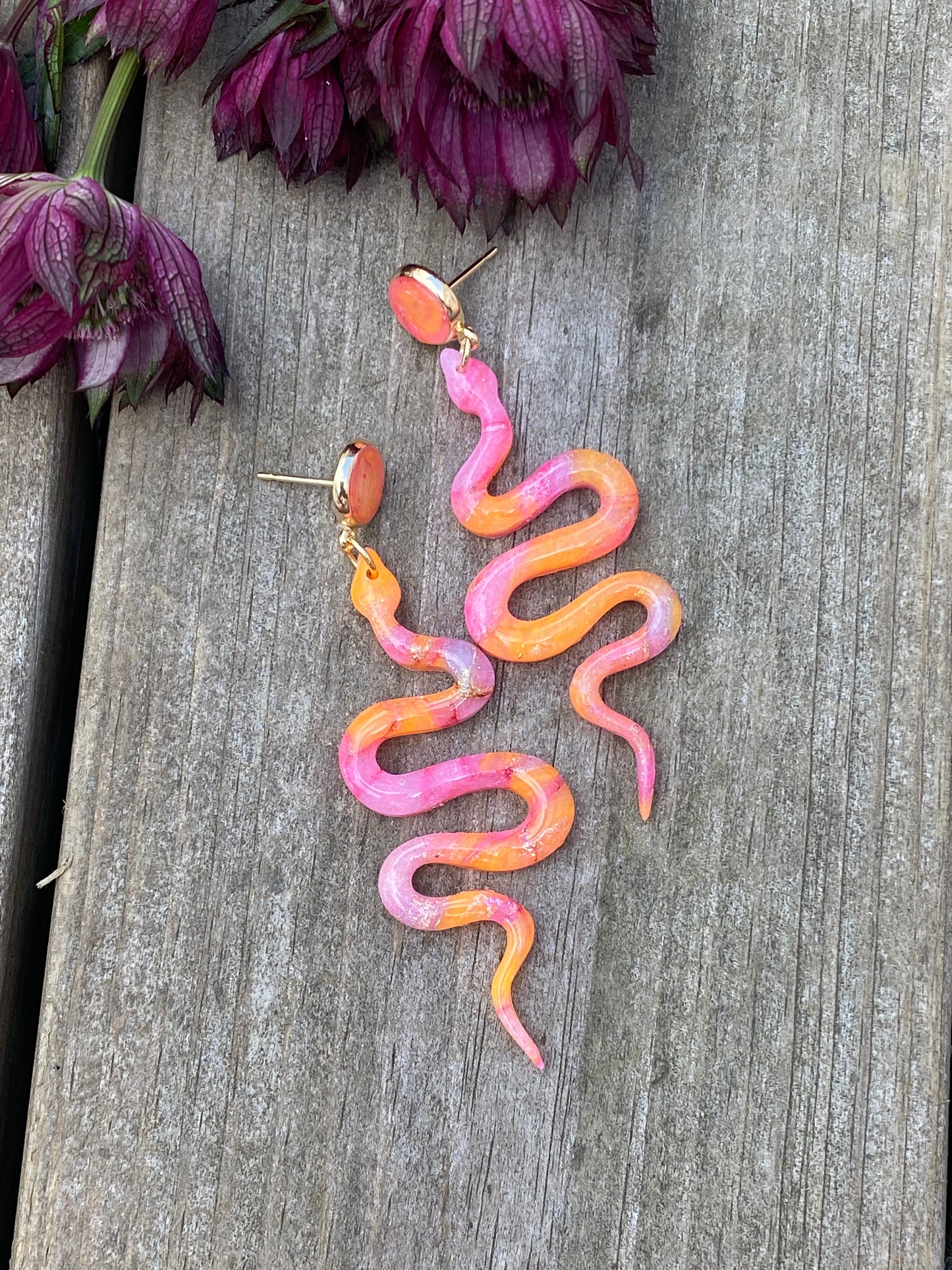 Fargeelsk-neon slanger