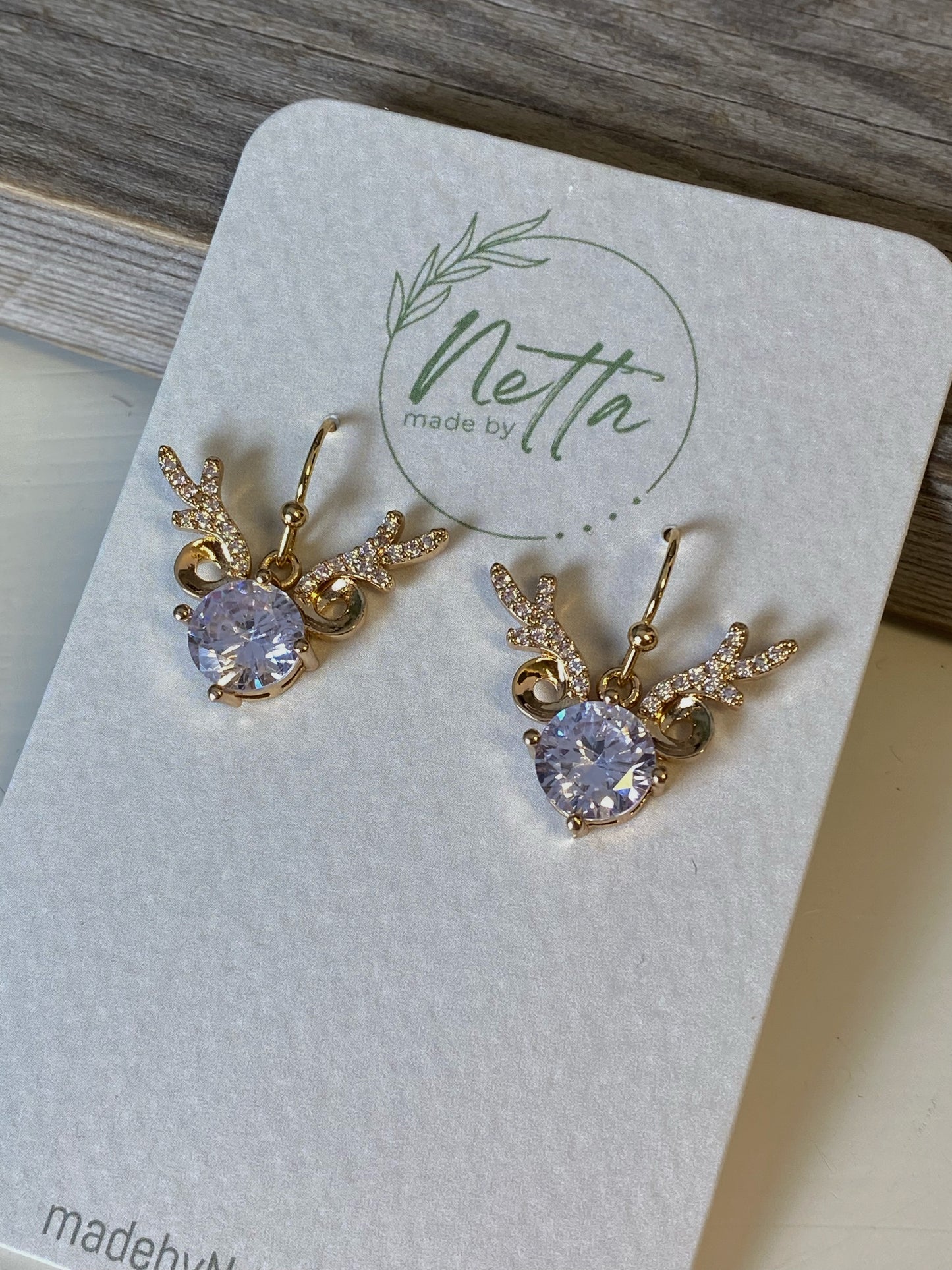 Bling glitrende reinsdyr