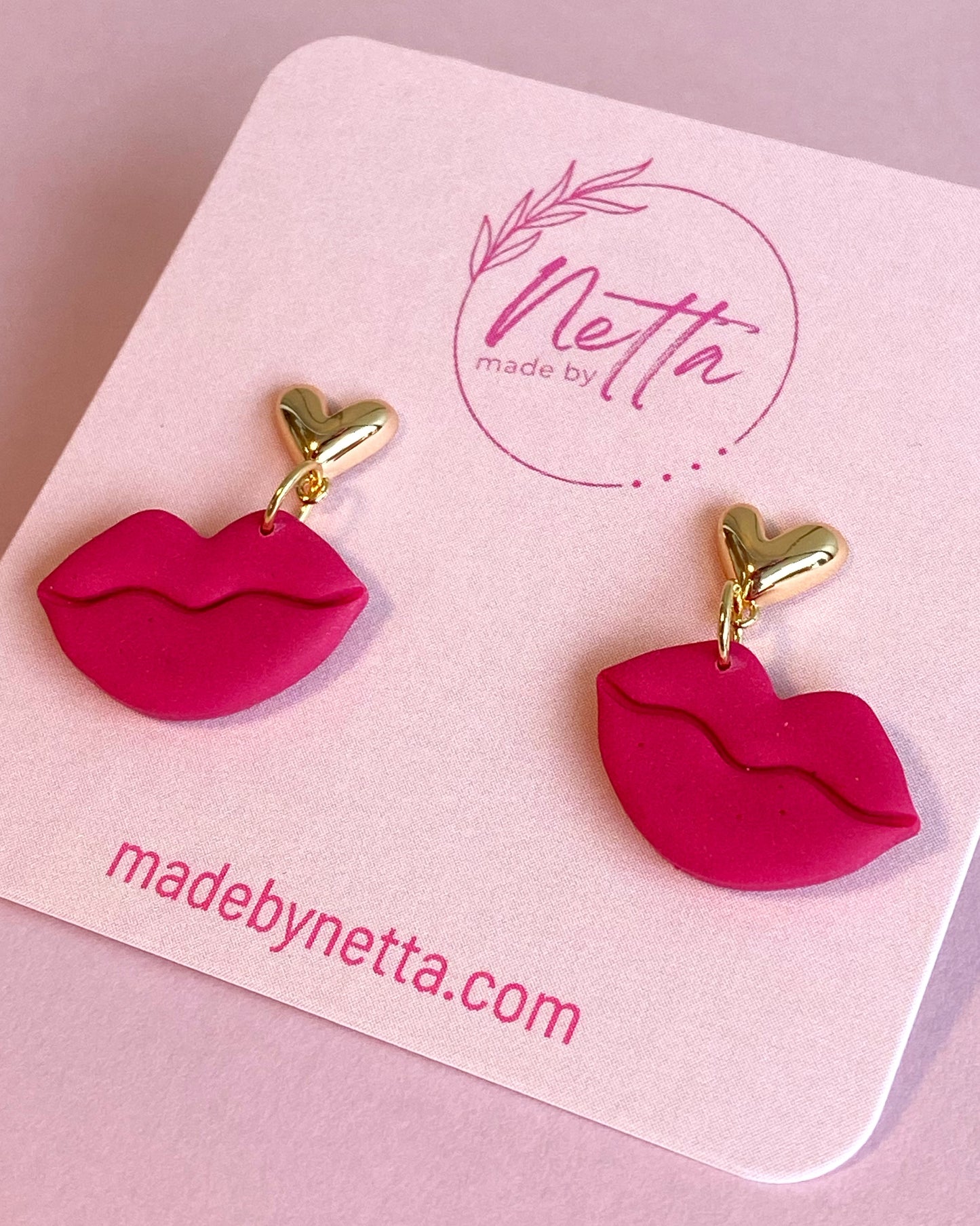 French Kiss Mørk rosa