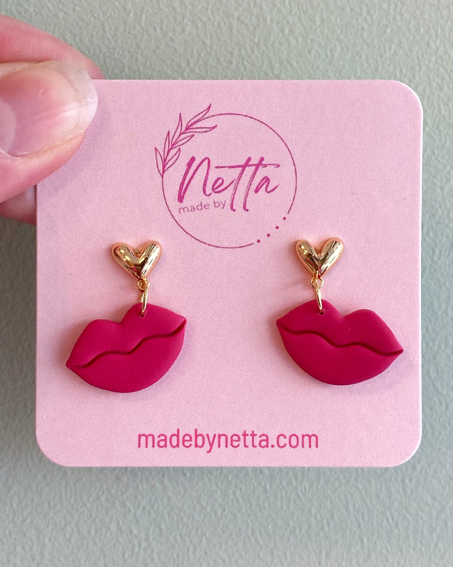 French Kiss Mørk rosa
